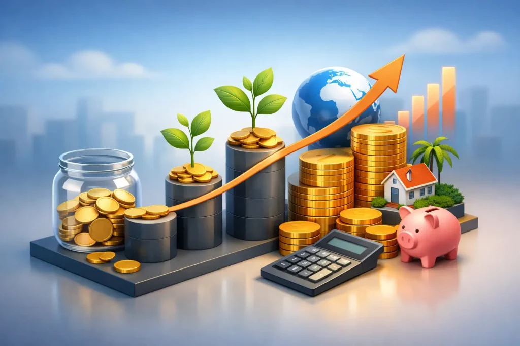 Zinseszins einfach erklärt: So wächst Geld