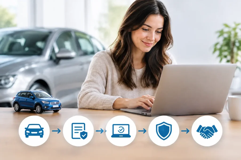Autoversicherung online wechseln in 5 Schritten